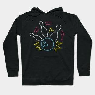 Bowling - Colored Hoodie